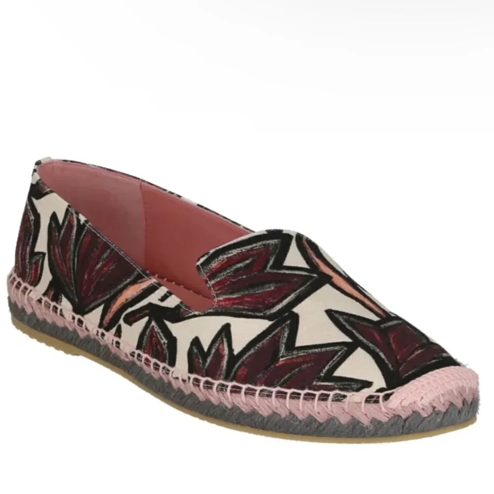 FERRAGAMO WOMENS SUE ESPADRILLE FLATS